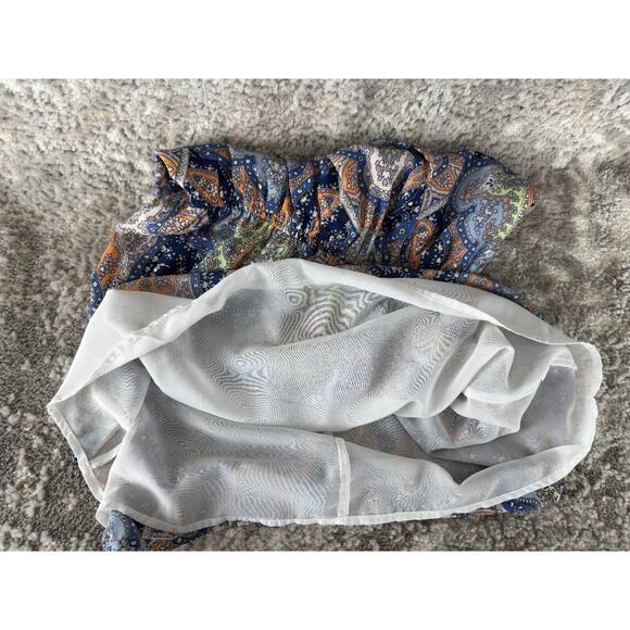 Cotton On Size S Paisley Sleeveless Mini Sun Dress Multi Colored Pullover Straps - Picture 7 of 8